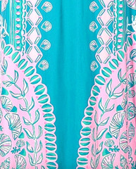 NWT LILLY PULITZER SIZE X-LARGE ESMARELLA MAXI DRESS *WATER YA WAITING FOR*