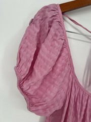 SOLID & STRIPED Pink The Robin Cover-Up Dress Size S