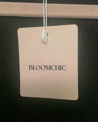 BloomChic Sequin Embroidery Waist-Defining Pocket Knee Dress Black 18-20/2X