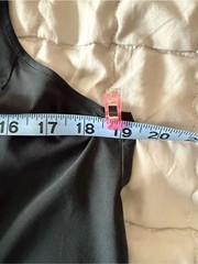 J. Jill Black Sleeveless Midi Drawstring Dress
