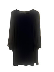 Brand MSK Womens Dress Size 1X Navy Poly/Spandex