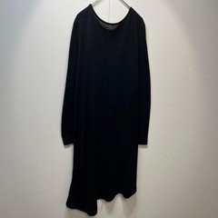 USED RARE, HIGH-QUALITY, UNIQUELY SHAPED CASHMERE FLARED LONG-SLEEVED KNIT DRE