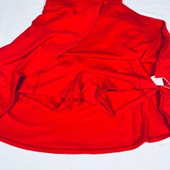 Halara SoftlyZero™ Airy Backless Twisted Active Dress Easy Peezy Red Size Large