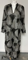 Standard James Perse Palm Print Thin Dress Sz 2 Measurements Pics Excellent Cond
