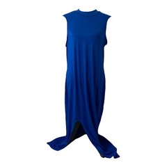 Absolutely Love It Dress Womens Size 2X Blue Light Weight Sleeveless