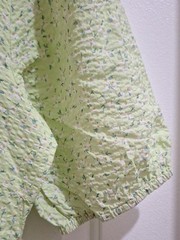 THINGS BETWEEN dress size Small cotton dainty floral green spring