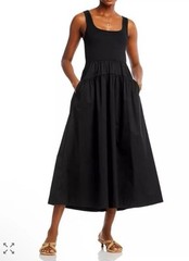Line & Dot Jayde Midi Dress Size L Summer Beach Casual Brunch Date Night NWT