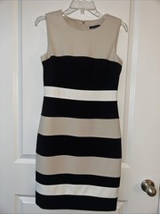 Tommy Hilfiger Colorblock Sheath Dress Ballerina Pink / Sky Captain / Ivory 4