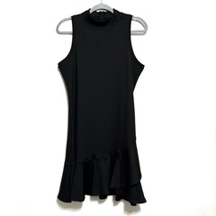ACEGOLFS Golf Tennis Dress Medium More Than Basic Black Sleeveless Ruffle NWT