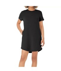 Member&rsquo;s Mark Women&rsquo;s Sandwash Short Sleeve Dress Size Small Black