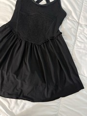 Free People Movement Never Better Athletic Tennis Dress Small Black Shorts Under