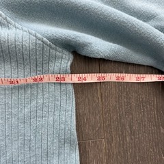 Lisa Bayne Ribbed Mock Neck Sweater Dress XL Minimalist Modest Lagenlook USA