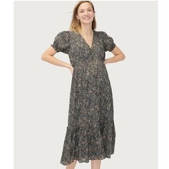 Hatch Maternity Women&rsquo;s THE EMMELINE DRESS Black Garden Floral Size 2 (M/6-8)NEW