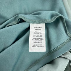 Show Me Your Mumu Dress Women XL Kendall Maxi Silver Sage Crisp Wedding NWT