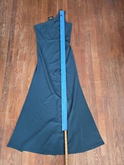 Woosea One Shoulder Formal Maxi Evening Dress Size M Hunter Green Bodycon NEW
