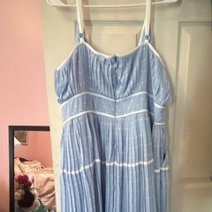 Torrid x Marilyn Monroe Iconic Blue Dress w/Polka Dots, Size 22