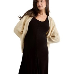 HATCH The Softest Rib Nursing Midi Dress Black Size 0 New