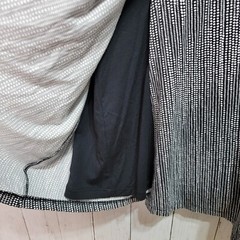 Athleta Black White Micro Dot Wrap It Up Faux Wrap Dress Women Size XS Comfort