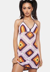 Dolls Kill Horoscopez Born to Lead Crochet Dress