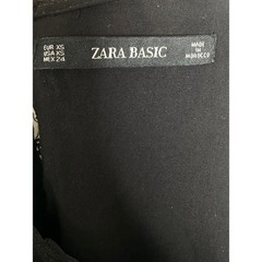 Zara Basic Sequin Fringe Mini Dress XS Black Gold Party Gatsby Cocktail Glam