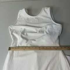 Lulus Va Va Voom White Backless Sleeveless Mermaid Maxi Dress Size Large NWT