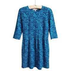 NEW Jude Connally Women&rsquo;s SMALL Brynn Dress Blue Scattered – CJ