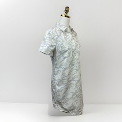 👗✨ NWOT – Vineyard Vines Margo Utility Shirt Dress – Pina Colada Camouflage – 4