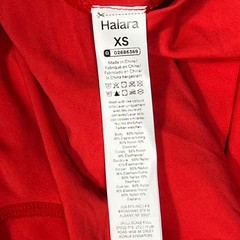 Halara SoftlyZero™ Airy Backless Twisted Active Dress Easy Peezy Red Size XS