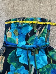 Anthropologie Vanessa Virginia Shadeflower Strapless Floral Dress Size M 8-10