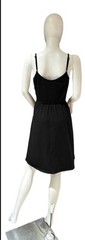Styleword adjustable Cotton Black Dress Size Small NWT