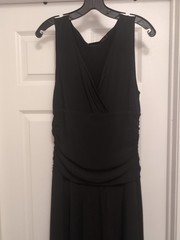EUC Shape FX Large Black Dress, Ankle Length, Gorgeous!