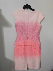 Antonio Melani Pink/White Ombre Dress Size 4