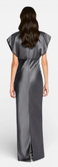 Sass and Bide Prism Maxi Evening Cocktail Dress Ash Grey AU-8/US-4 BNWT