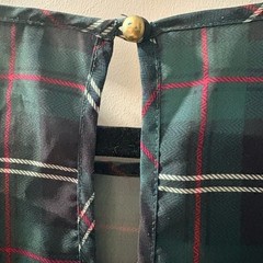 Plaid Green Dress