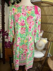 Lilly Pulitzer NWT UPF 50+ Sophie Dress Pear 🍐 Necessities Size M,L,XL