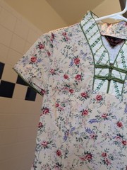 NWOT Asian Chinese Style Embroidery Dress Size S