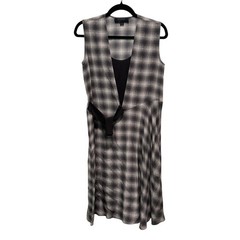 AllSaints Sleeveless 100% Silk Dress US 2 EUR 34