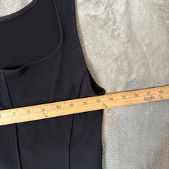 Helmut Lang Black Cutout Bodycon Sheath Short Dress Size M Gala Knit Stretch