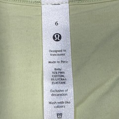 Lululemon Women&rsquo;s Open-Back Midi Dress Size 10 Dewy Green Sleeveless Stretch