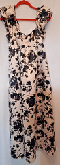 Women&rsquo;s Ankle A-Line Tank Dress – Future Collective blush Pink Floral S Msrp $42