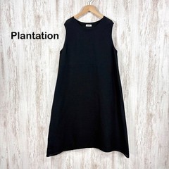 Plantation Issey Miyake YOORYUU Sleeveless Long Dress Black