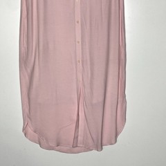 Gap Flutter Sleeve Button Front Side Pocket Midi Shirt Dress Women&rsquo;s Size Small