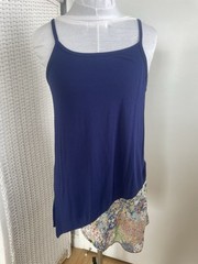 Bohemian Patchwork Viscose Asymmetrical Slip Dress Festival Hippie Top Knit Wove