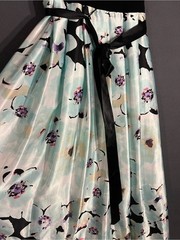 Betzy & Adambox pleated gown size 8