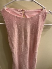 New Windsor sleeveless pink sequin tie Short dress small party Fairy Whimsy