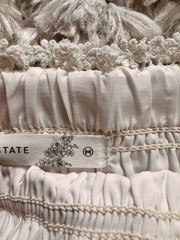 Altar&rsquo;d State Women’s Mini Floral Dress Medium Puff Sleeves Lace