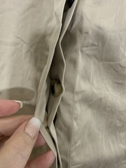 Banana Republic Strapless Asymmetrical Utility Trench Dress 6P Tan Belt Pockets
