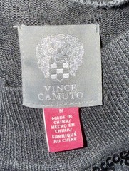 Vince Camuto Dress Size: M, Black Sequin Sleeves Knee Length