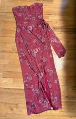 V. Chapman: June, Corset Front-Slit Gown Sz 8