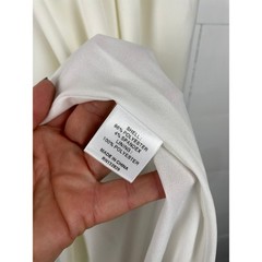 Lovers + Friends White Drape Front Maxi Gown Dress XXS Revolve Wedding